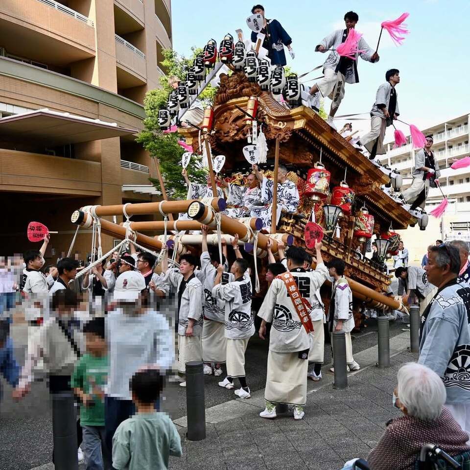 大日女尊神社だんじり祭り