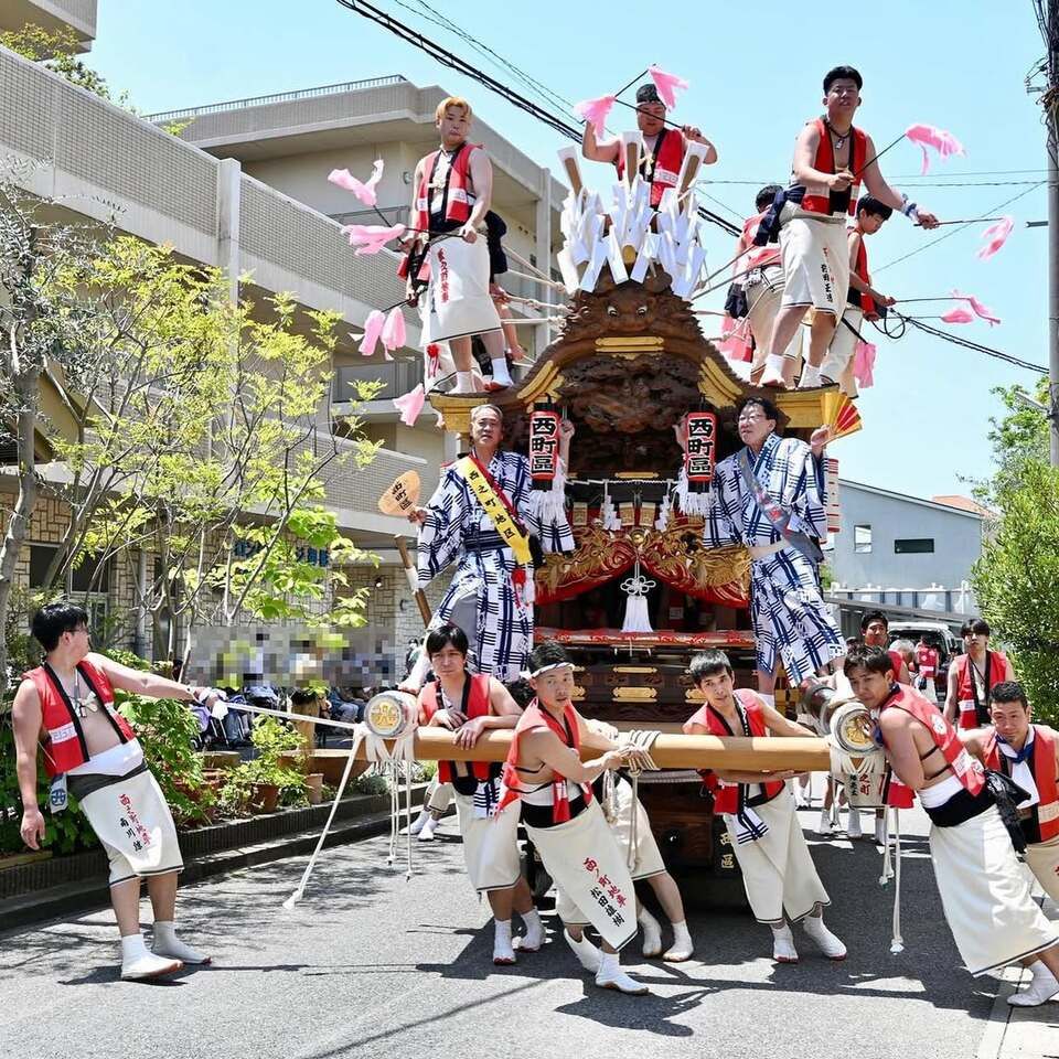 【震災３０年御影だんじり特別巡行】