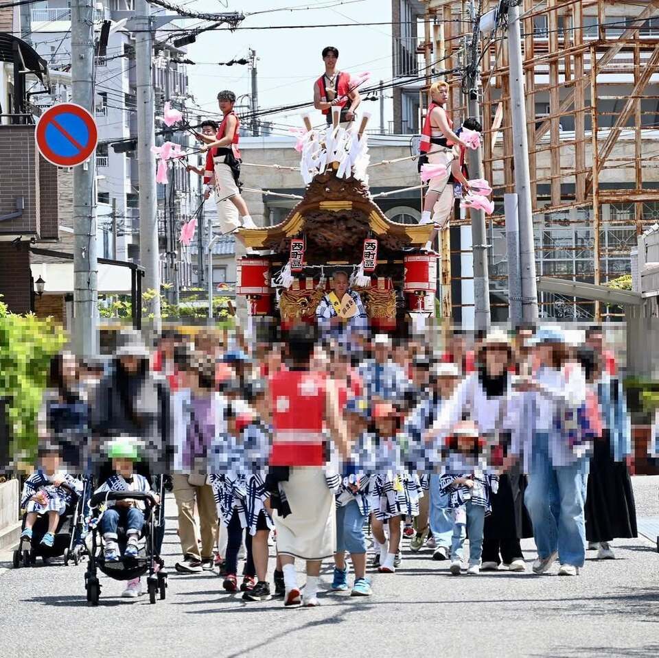 【震災３０年御影だんじり特別巡行】