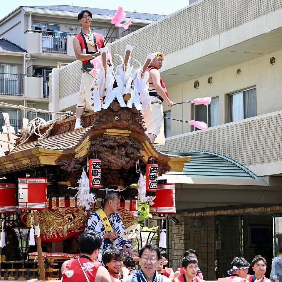 【震災３０年御影だんじり特別巡行】