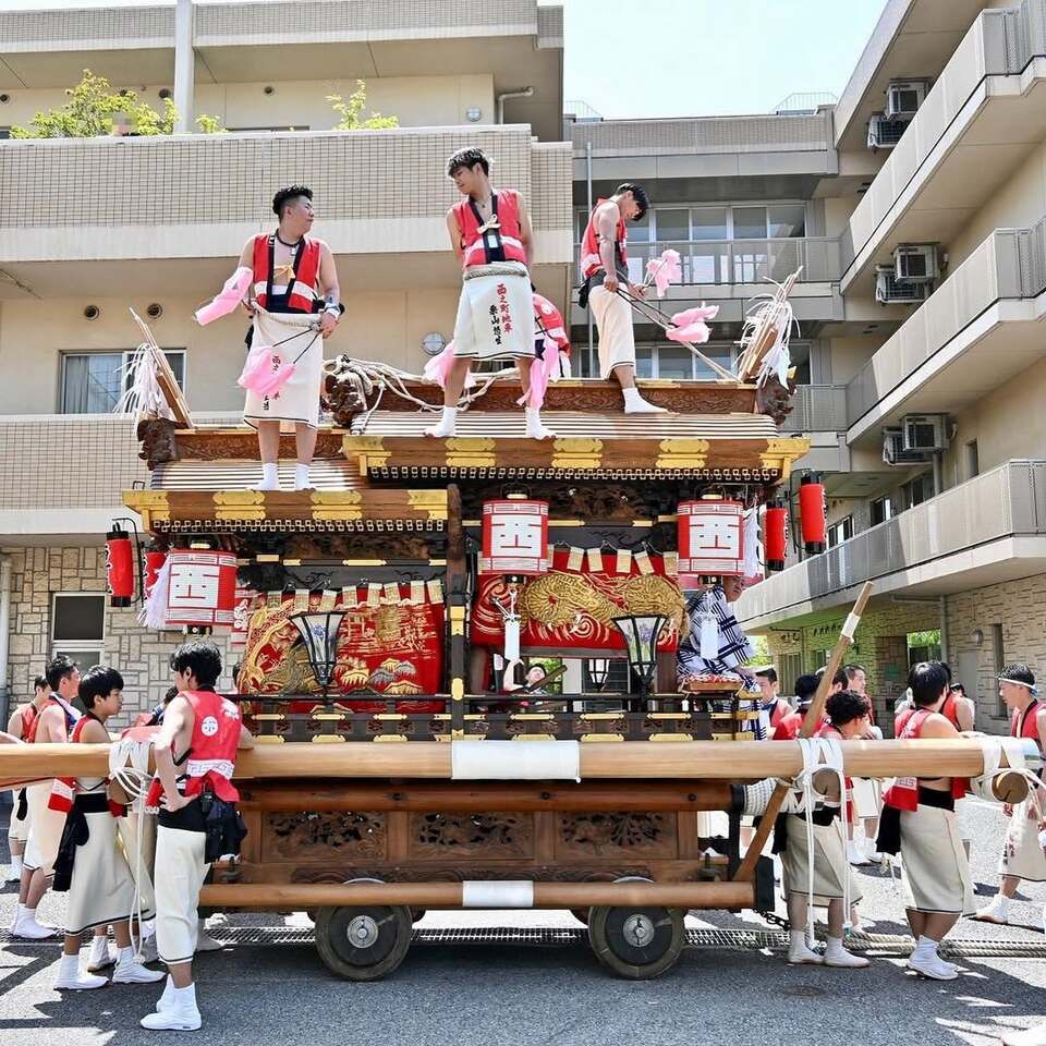 【震災３０年御影だんじり特別巡行】