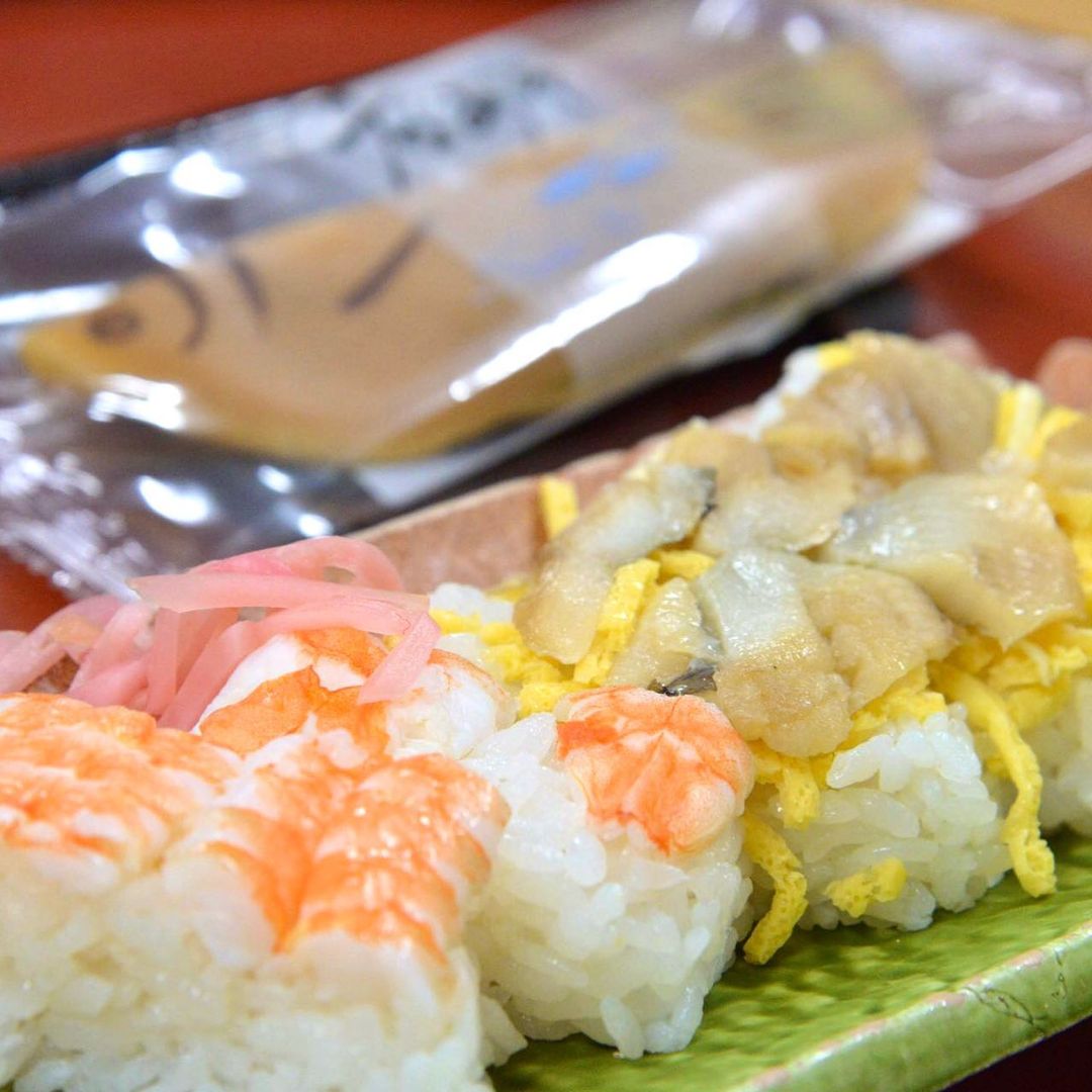 押しずし：父の日のお昼ごはん